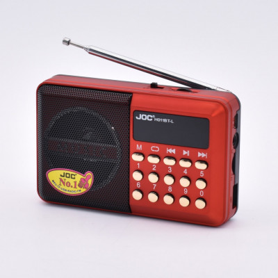 Radio Portabil cu Acumulator,Bluetooth,TF/USB,FM,Afisaj, JOC-H011BT-L foto