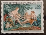 BC534, Franta, lot 5 serii picturi (5 poze), Nestampilat