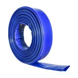 Furtun plat, siliconat pentru irigat din PVC 1.5 toli lungime 20m Breckner Germany