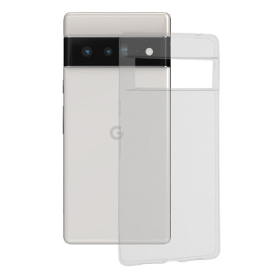 Husa pentru Google Pixel 6 Pro, Techsuit Clear Silicone, Transparent foto