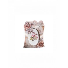 Martisor tip brosa cu model copacel si trandafir din sapun pentru 1 si 8 martie