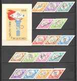 Romania.1964 Olimpiada de vara TOKYO XR.485, Nestampilat