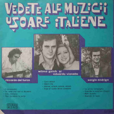 Disc vinil, LP. VEDETE ALE MUZICII USOARE ITALIENE-COLABORATORI