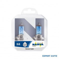 Set 2 becuri far h4 60/55w 12v range power white narva UNIVERSAL Universal #6