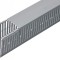 Canal cablu perforat 2m slitat 40x40mm gri pentru circuite electrice in tablouri