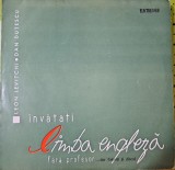 Disc Vinil Leon Levițchi ● Dan Duțescu - &Icirc;nvățați Limba Engleză Fără Profesor ... 10&quot;-Electrecord- EXD-88