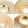 Set 3 Discuri cu raspel tip Drept, Conic, Rotunjit pentru modelat lemn, rindeluit, sculptat, pentru flex diametru 125mm, Oem