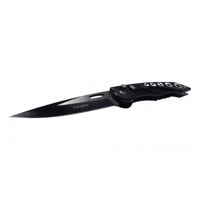 Briceag de buzunar DEPOX&reg;, Stainless Path, otel inoxidabi, 22 cm, negru