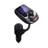 Modulator Masina Bluetooth FM, Hands Free, Citire USB si Micro SD, Mp3 Player, Microfon Incorporat Q-B74