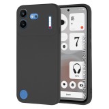 Husa silicon SoftFlex Asteroid GSM, Negru, pentru Nothing Phone (4b)