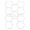 Lumină LED Hexagonală Profesională Aluminiu &ndash; 11 Module 299x415CM - Service