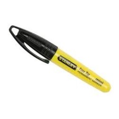 Mini marker cu varf subtire negru STANLEY.