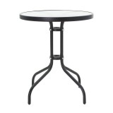 Cumpara ieftin Masă Watson metal și sticlă 60x70cm