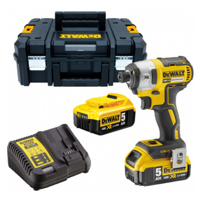 Masina de insurubat cu impact 3 viteze cu 2 acumulatori dewalt DCF887P2 HardWork ToolsRange foto