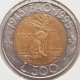 2650 San Marino 500 lire 1995 Civil Duties for the 3rd Millennium F.A.O. km 330, Europa