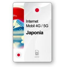 eSIM Internet Japonia, valabil 7 zile, trafic 1 GB, Standard