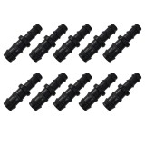 Cumpara ieftin Set 10 buc x Imbinare redusa din plastic pentru furtun picurare, negru, cod-7445, 12 - 16 mm