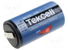 Baterie litiu C 3,6V 8500mAh TEKCELL nereincarcabila ?25,6x49,5mm foto