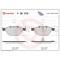 Placute frana BMW 5 (F10) 01.09-10.16, 5 Gran Turismo (F07) 01.09-02.17, 5 Touring (F11) 11.09-02.17, 6 Convertible (F12) 12.10-06.18, 6 Coupe (F13)