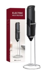Mini MIXER pentru lapte cu suport si baterii 22 cm foto