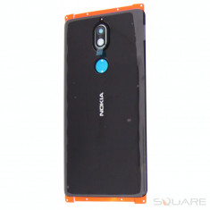 Capac Baterie Nokia 7, Black +Mijloc