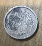 MNDSTR - AUT AustroUngaria argint Austria 1 corona 1893