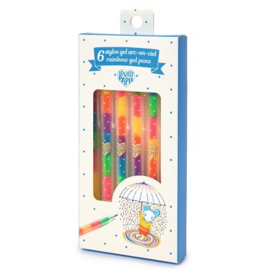 Set 6 pixuri cu gel, Djeco foto