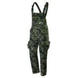 Pantaloni de lucru cu bretele CAMO NEO Tools, marimea L, model camuflaj
