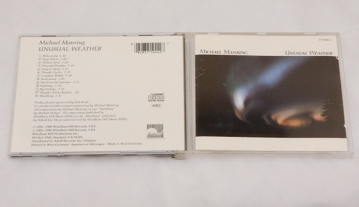 Michael Manring &ndash; Unusual Weather - CD audio original
