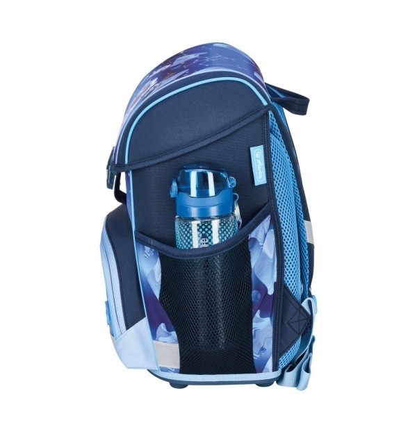 Ghiozdan băieți echipat Herlitz Loop Plus, Motiv Cosmic Explorer