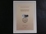 Ilustrată Prima Zi ETB Germania 1986 &ndash; Protejarea Monumentelor (Denkmalschutz 80 Pf), Ștampilă Prima Zi Bonn -A583