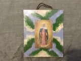 Icoana veche Fecioara Maria realizata in anii 60 Transilvania !
