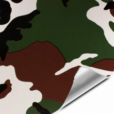 Folie colantare auto CAMUFLAJ FOREST (3m x 1,52m) AVX-K9095