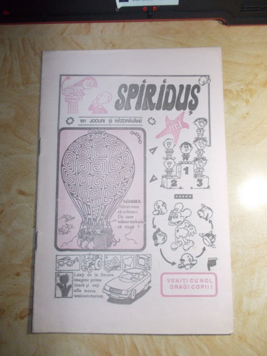 REVISTA SPIRIDUS _ 101 JOCURI SI NAZDRAVANII * NR. 1 / ANII &#039;90