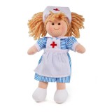 Papusa - Nurse Nancy, BigJigs Toys