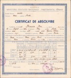 HST A536 Certificat absolvire 7 clase 1940 Ineu județul Arad