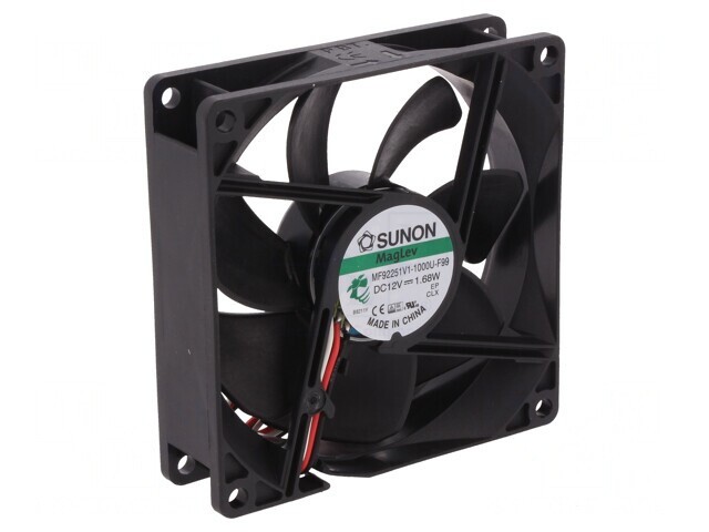 Ventilator DC axial 12V 92x92mm
