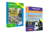 Pachet 2 carti: Curs de legislatie rutiera si Intrebari si teste categoriile C, CE + D, DE 2025