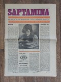 Ziarul SAPTAMINA Culturala a capitalei - serie noua, nr 408 / 29 septembrie 1978, redactor sef Eugen Barbu