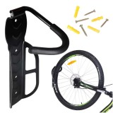 Suport pentru bicicleta cu prindere pe perete, rabatabil, metalic, culoare
