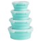 Set 4 caserole silicon rotunde teesa