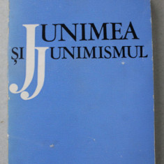 JUNIMEA SI JUNIMISMUL de ZIGU ORNEA , 1975 , DEDICATIE *