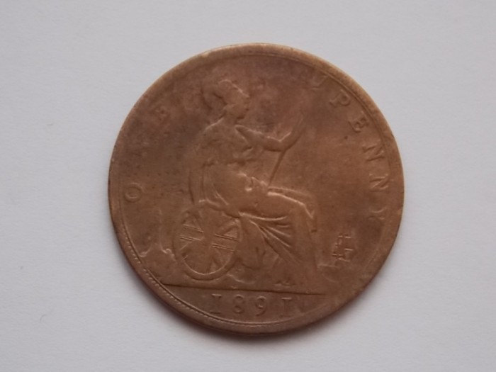 ONE PENNY 1891 GBR