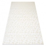 Covor PEARL 51321A cremă - Geometric exclusiv, structural, 230x330 cm