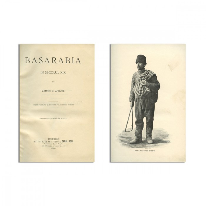 Zamfir C. Arbure, Basarabia &icirc;n secolul al XIX-lea