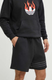 Adidas Originals pantaloni scurți barbati, culoarea negru, IR9430
