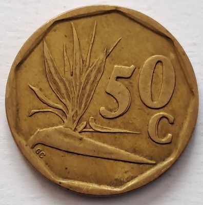 Africa de Sud, 50 Cents 1993 foto