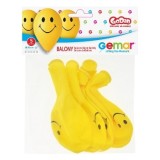 Set 5 baloane cu zambete Godan , Decor vesel pentru petreceri