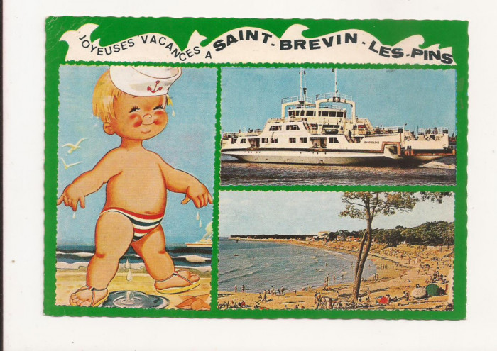 FA28-Carte Postala- FRANTA - Saint Brevin Les Pins, circulata 1971