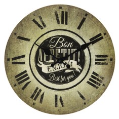 Ceas perete Bon Appetit 30x3 cm